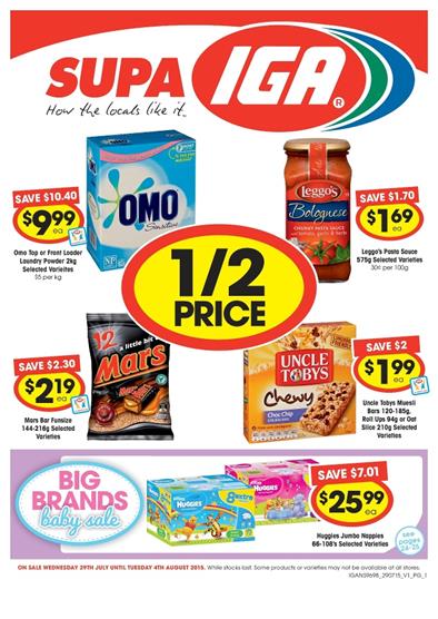 IGA Catalogue Specials 29 Jul Food Products Catalogue AU