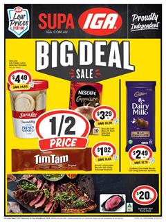 Iga Catalogue Big Deal Sale Half Price Feb Mar Catalogue Au