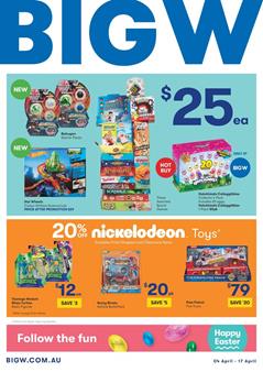 Big W Catalogue Easter Toys 4 17 Apr 2019 Catalogue AU