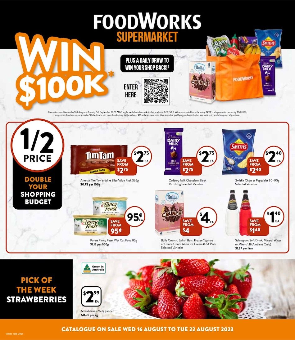 Foodworks Catalogue 16 22 Aug 2023 Catalogue AU