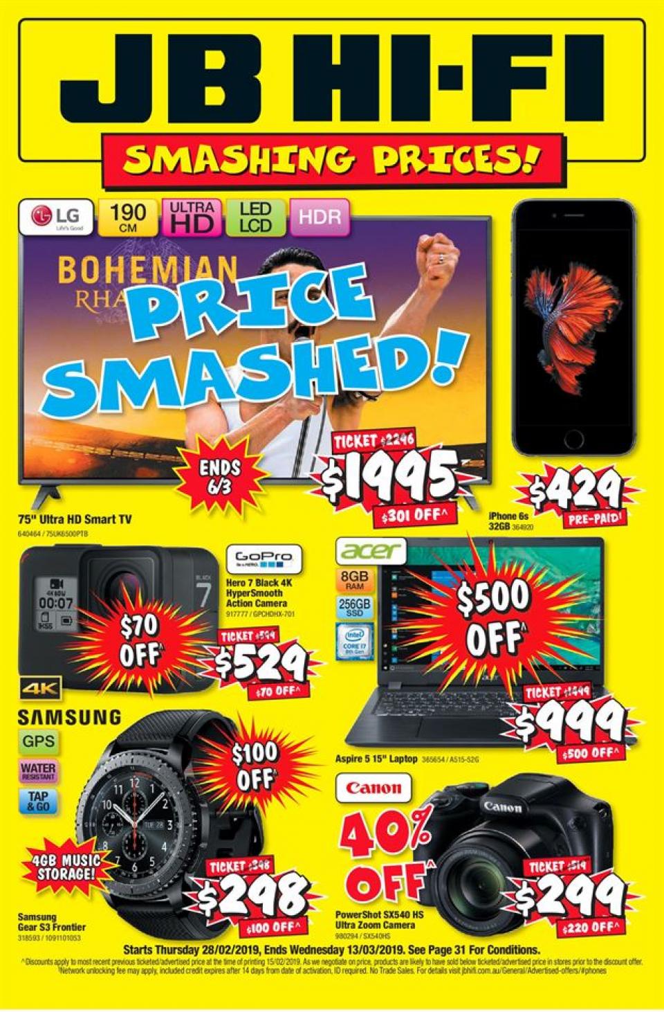 JB Hi Fi Catalogue 28 Feb 13 Mar 2019 Catalogue AU