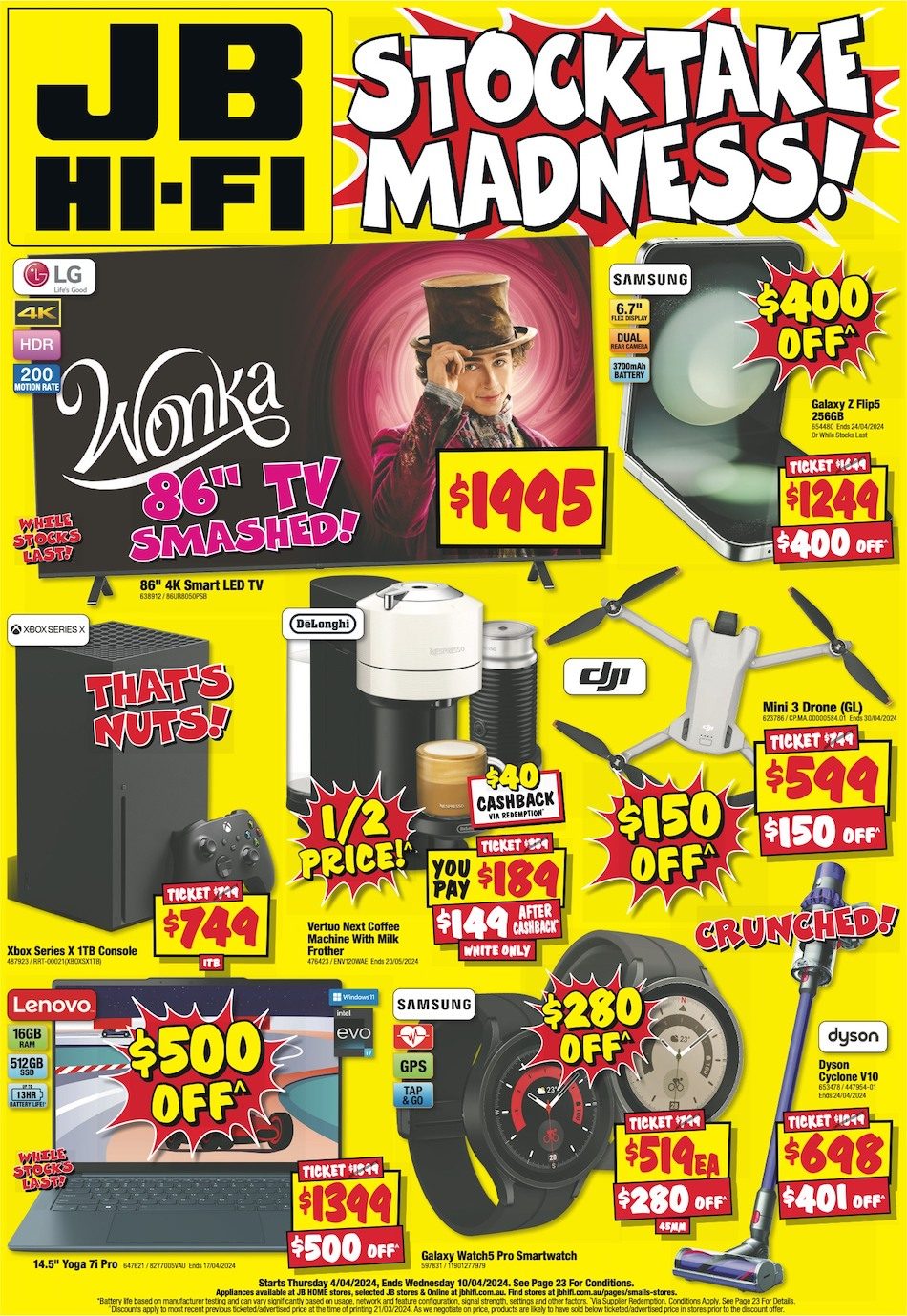 JB Hi Fi Catalogue 4 10 Apr 2024 Catalogue AU