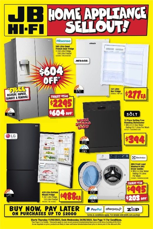 JB Hi Fi Catalogue May Home Appliance 2023 Catalogue AU