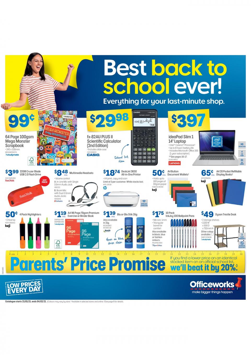 Officeworks Catalogue 21 Jan 4 Feb 2021 Catalogue AU