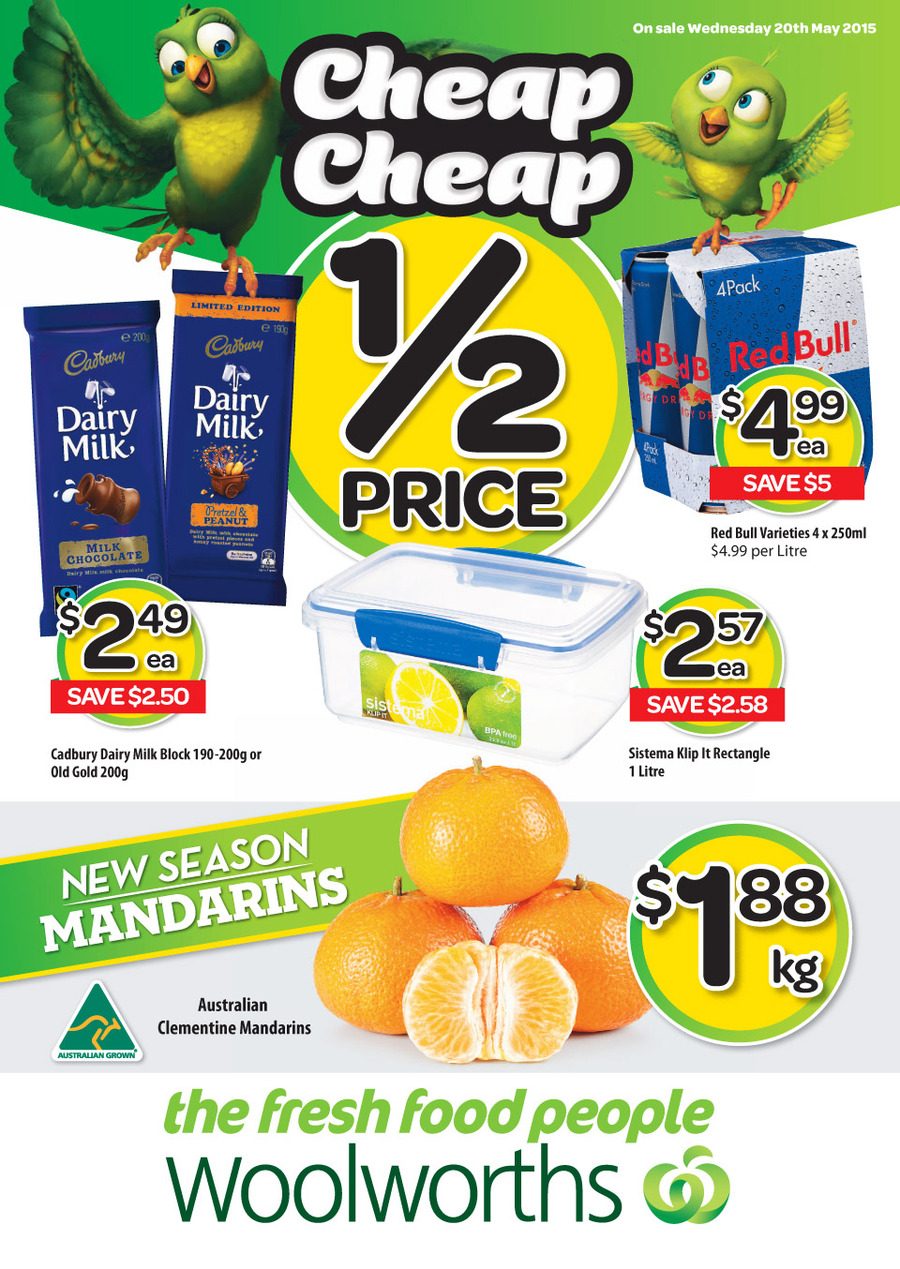 Woolworths Catalogue 20 May 2015 Sale Catalogue AU