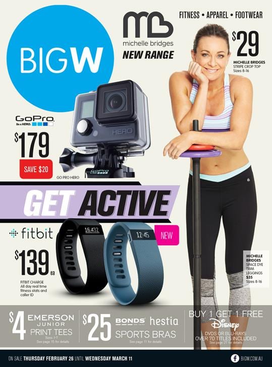 Big W Active Wear February 2015