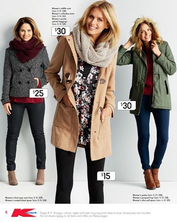 Kmart Winter Clothing Mothers Day Gifts - Catalogue AU