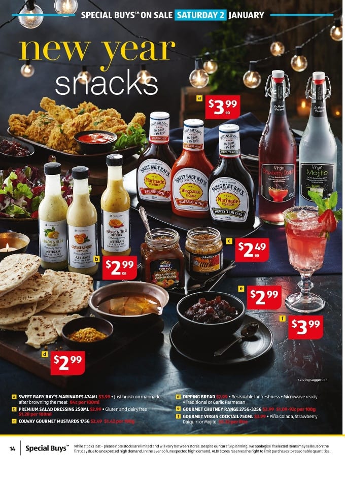 ALDI New Year Specials Catalogue 23 29 Dec 2015 Catalogue AU