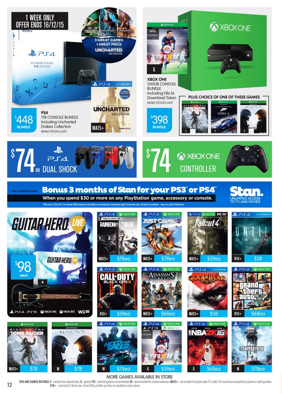 Big W Playstation Specials Catalogue 17 - 24 Dec 2015 - Catalogue AU