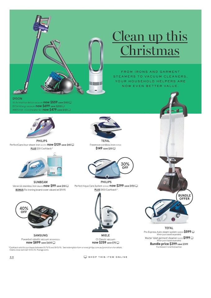 Myer Catalogue Home Essentials 9 24 Dec 2015 Catalogue AU
