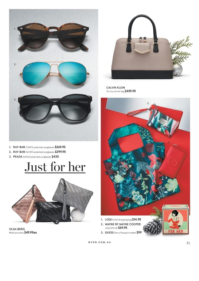 Myer Christmas Gift Ideas Catalogue 9 - 24 Dec 2015 - Catalogue AU