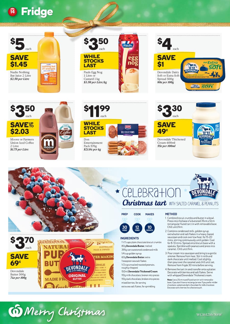Woolworths Christmas Food Catalogue 16 22 Dec 2015 Catalogue AU