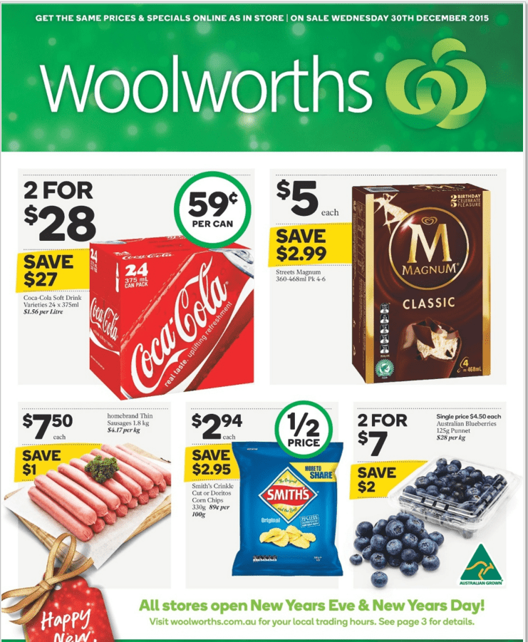 Woolworths New Years Eve Catalogue 30