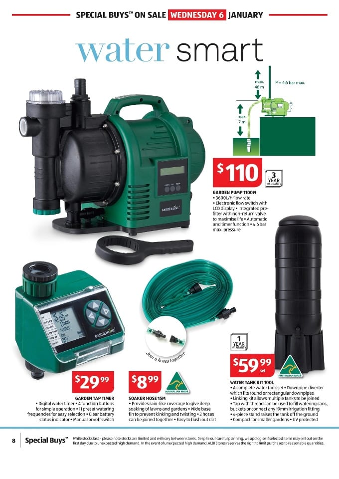 ALDI Gardening Specials Catalogue 6 12 Jan 2016 Catalogue AU