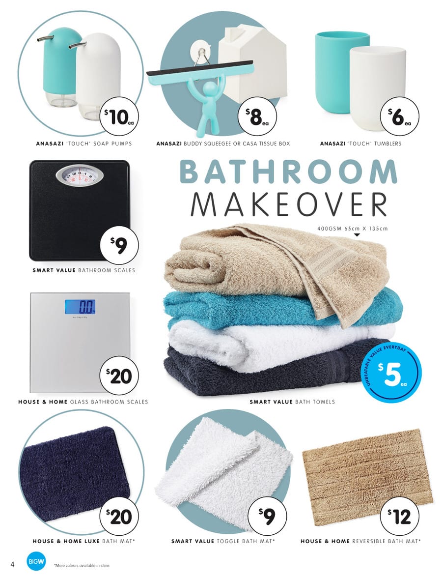 Big W Bathroom Catalogue 14 20 Jan 2016 Catalogue AU