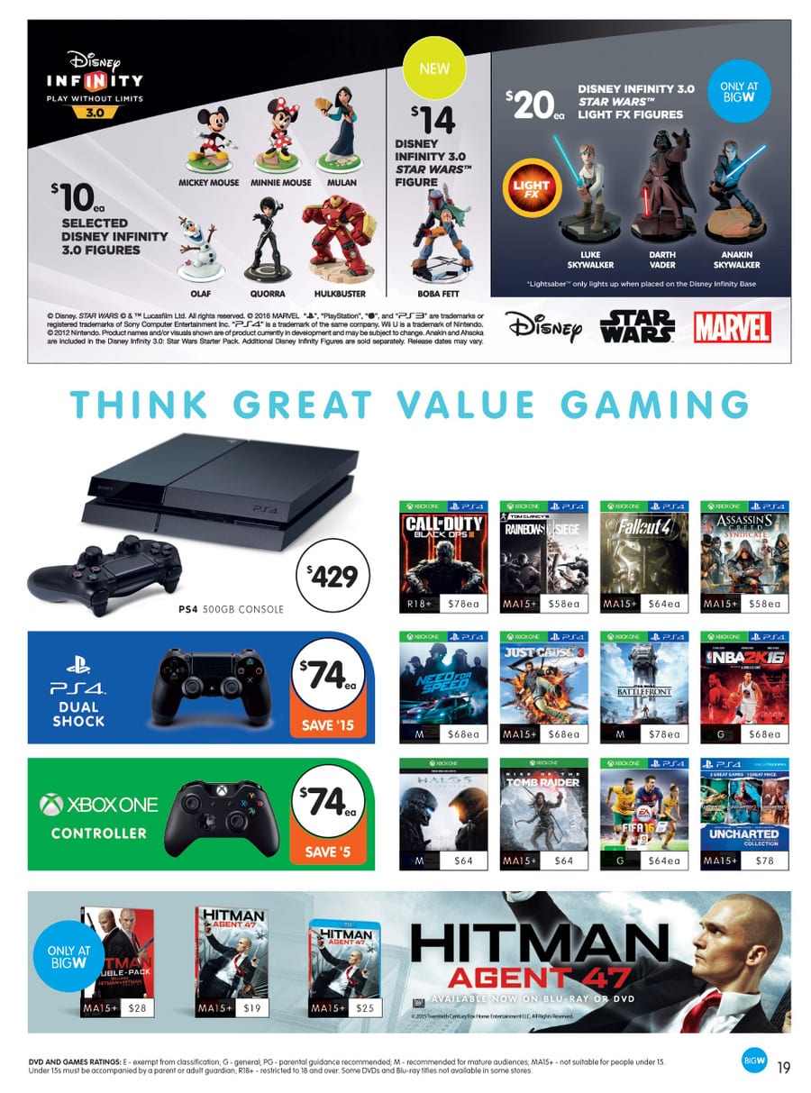 Big W Gaming Festive Catalogue 7 - 13 Jan 2016 - Catalogue AU