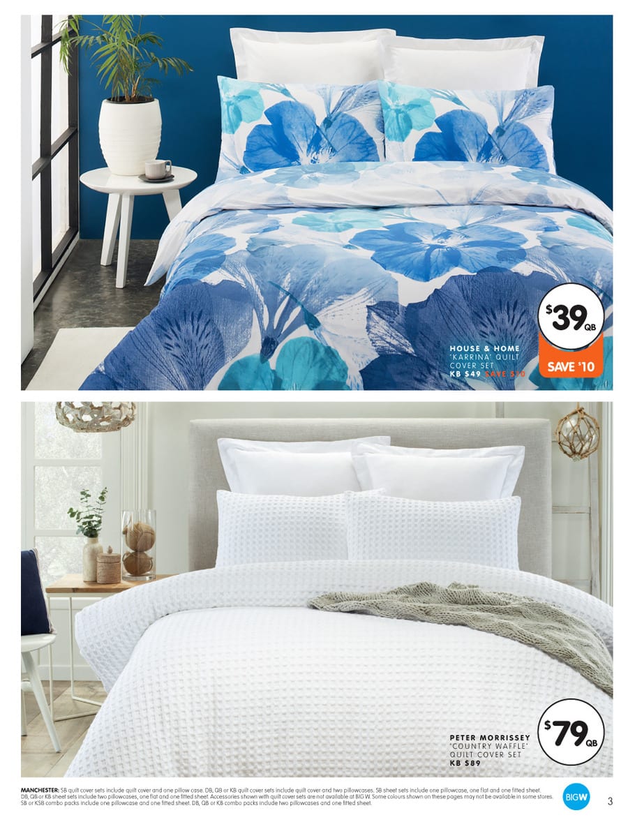 Big W Quilt Set Catalogue 14 20 Jan 2016 Catalogue AU