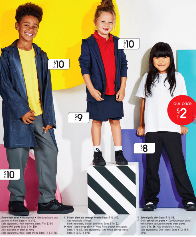 Kmart School Clothing Catalogue 12 27 Jan 2016 Catalogue AU