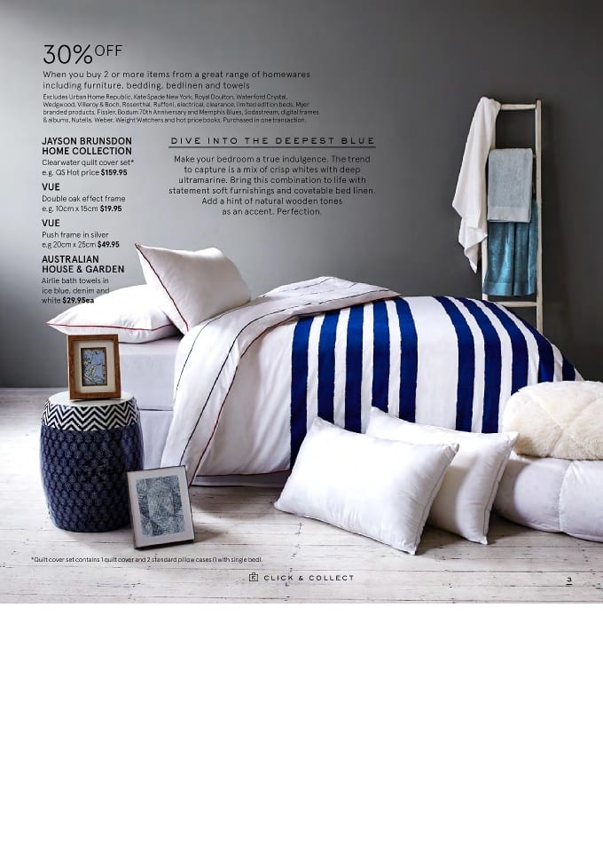 Myer Bedroom Sale Catalogue 28 14 Feb 2016 Catalogue AU