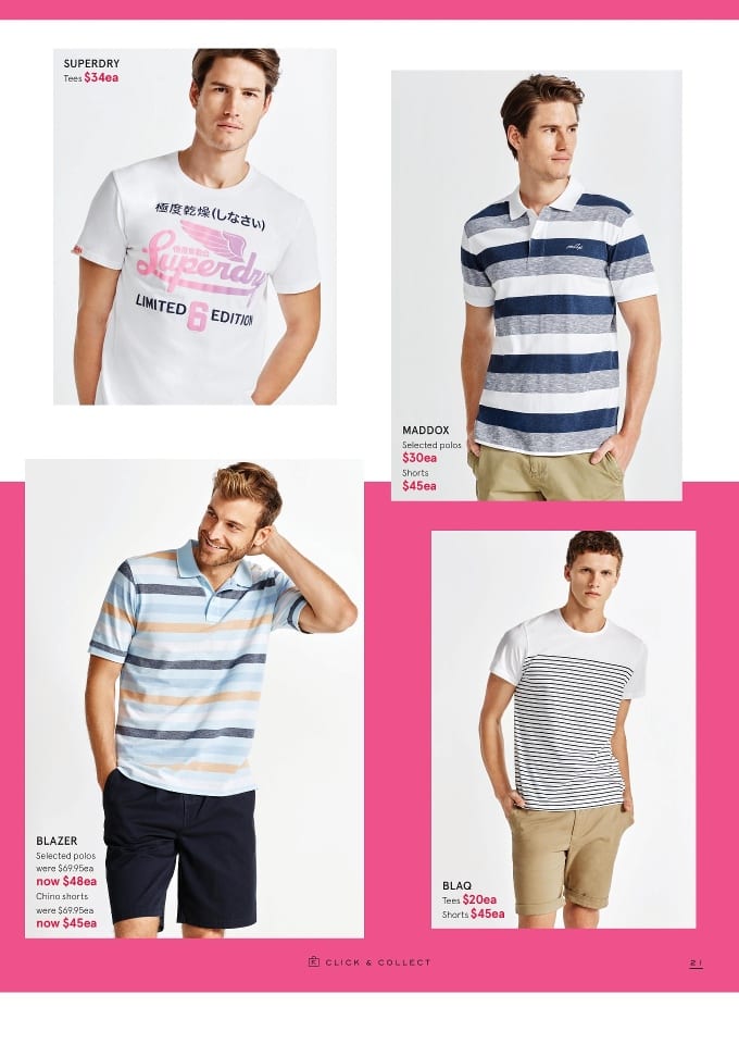 Myer Catalogue Men Clothing 17 26 Jan 2016 Catalogue AU
