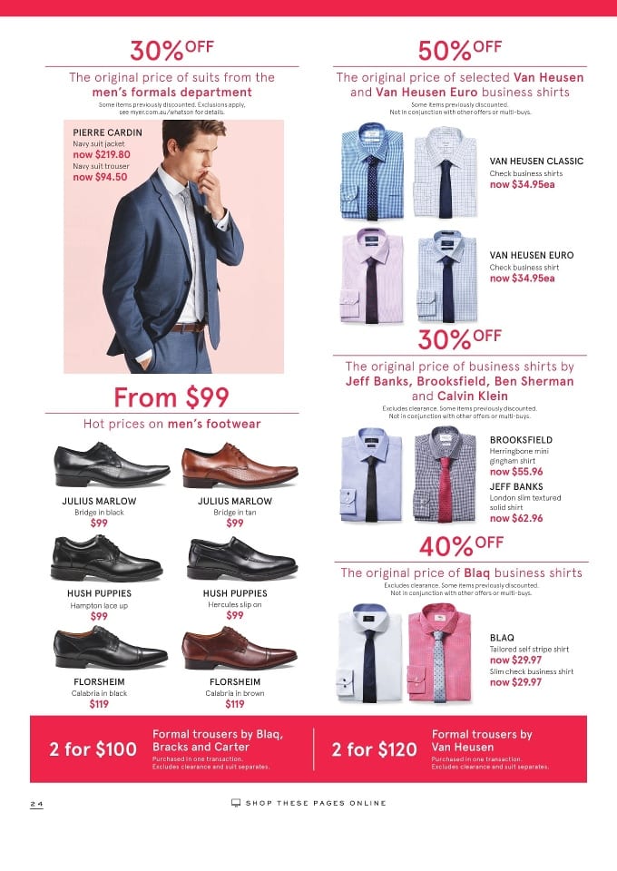 Myer Men Suit Catalogue 16 26 Jan 2016 Catalogue AU