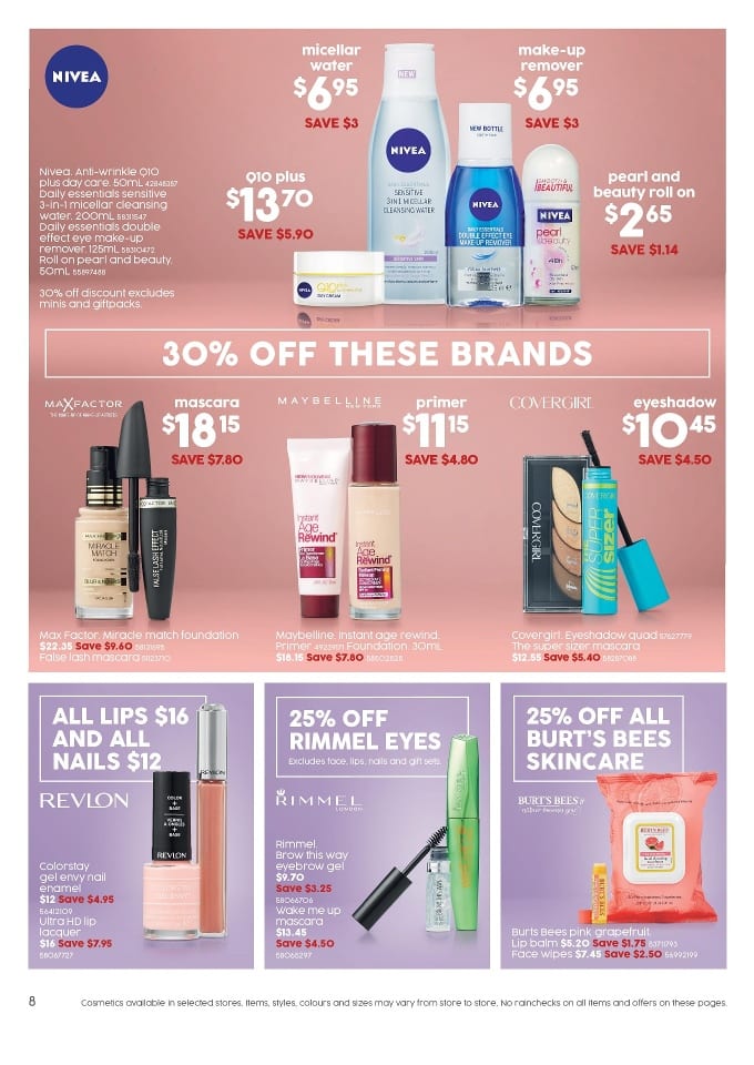 Target MakeUp Catalogue 13 19 Jan 2016 Catalogue AU