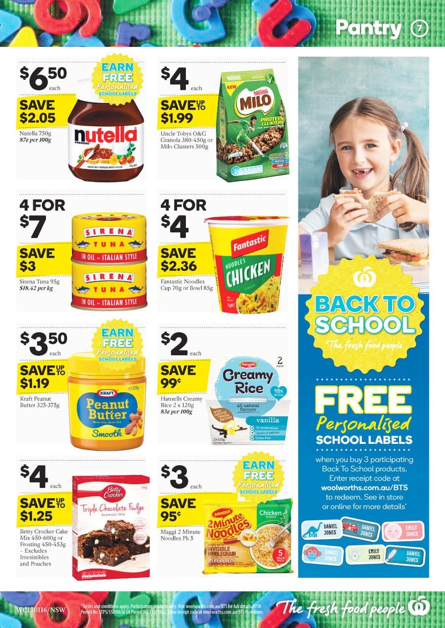 Woolworths Snacks Catalogue 16 - 20 Jan 2016 - Catalogue AU