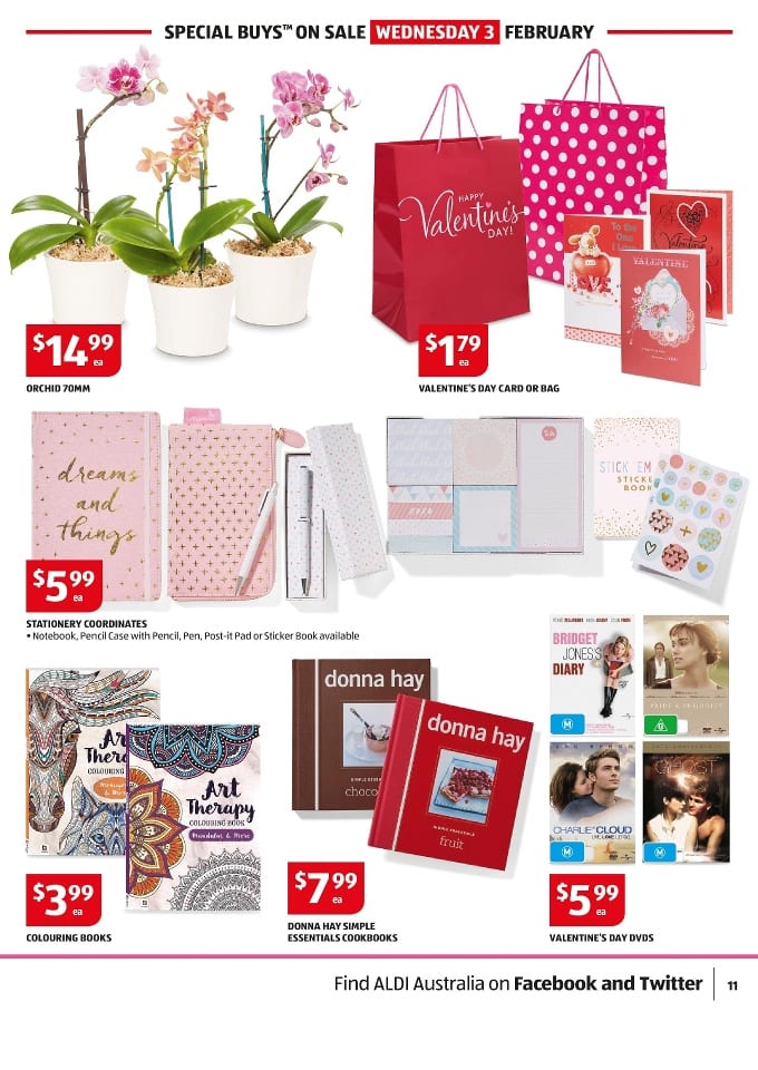 ALDI Valentines Gift Catalogue 3 - 9 Feb 2016