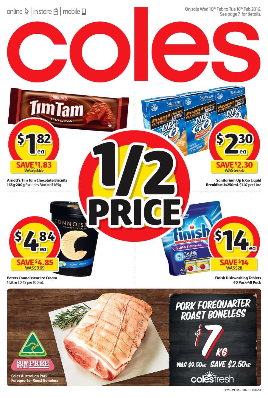 Coles Special Sale Catalogue 10 16 Feb 2016 Catalogue AU