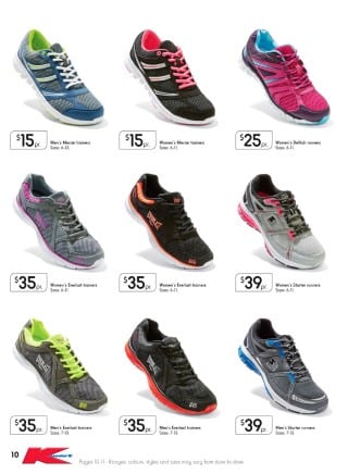 Kmart Sport Shoes Catalogue 18 - 2 Mar 2016 - Catalogue AU