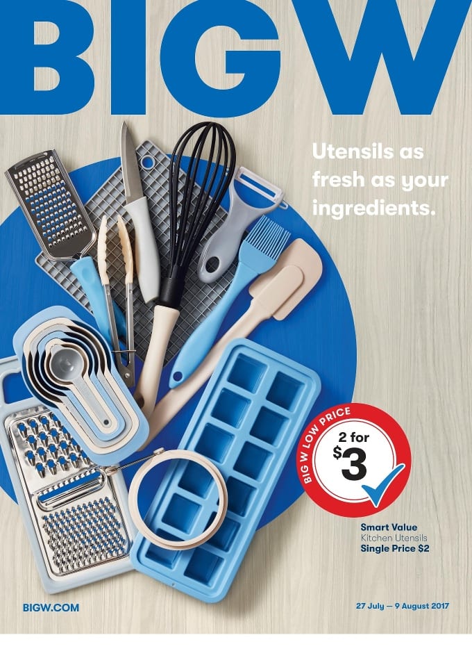 Big W Catalogue Big Sale 30 Jul 2017 Catalogue AU