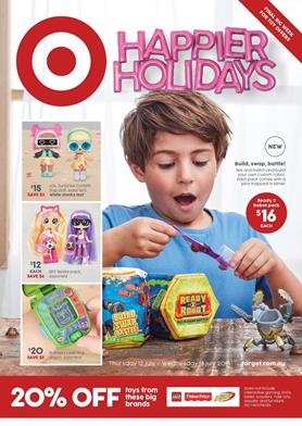 Target Catalogue Holiday Toy Sale 12 -18 July 2018 - Catalogue AU