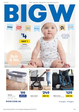 big w baby capsule