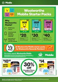 woolworths mobile $30 starter pack