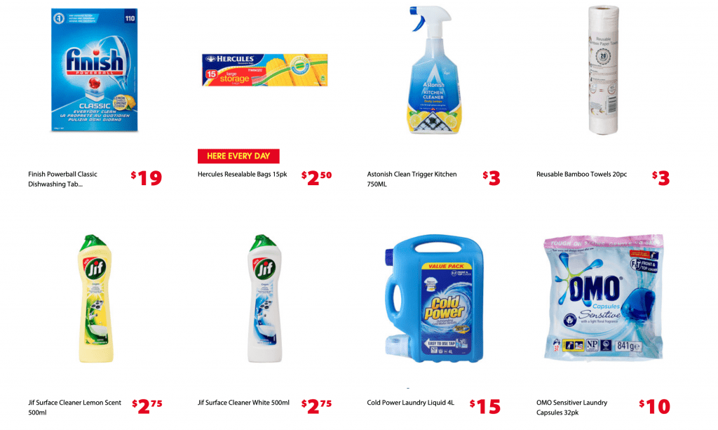 Reject Shop Cleaning Deals July 2020 Catalogue AU