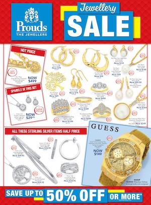 Prouds Sterling Half-Price Sale September 2020 - Catalogue AU