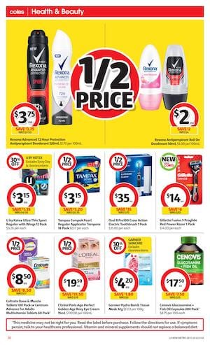Coles Half-Price Cleaning Supplies
