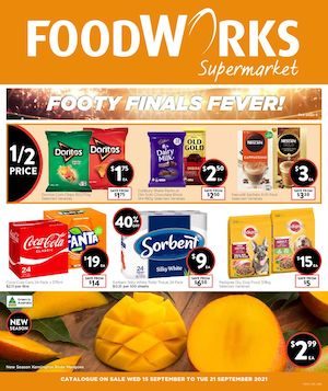 Foodworks Catalogue 15 - 21 Sep 2021