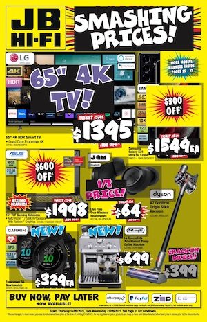 JB Hi-Fi Catalogue 16 - 22 Sep 2021