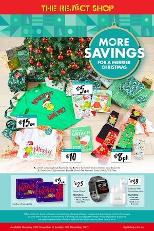 Reject Shop Catalogue Christmas 2021