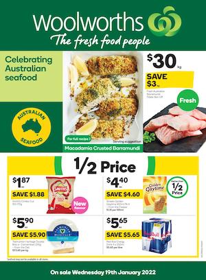 Woolworths Catalogue 19 - 25 Jan 2022 NSW