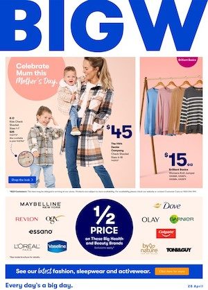 Big W Catalogue Mothers Day Gifts 2022
