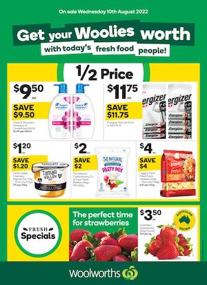 Woolworths Catalogue 10 - 16 Aug 2022 NSW