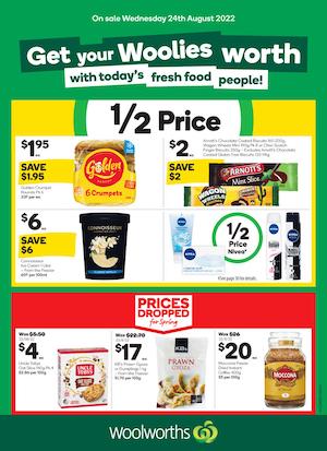 Woolworths Catalogue 24 - 30 Aug 2022 NSW