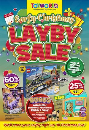 Toyworld Catalogue Lay-By Christmas 2022