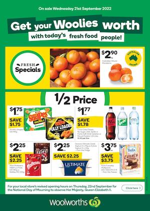 Woolworths Catalogue 21 - 27 Sep 2022