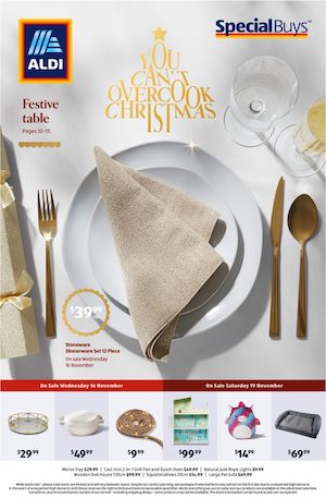 ALDI Catalogue Christmas 16 - 19 Nov 2022
