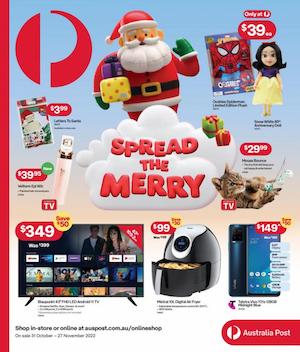 Australia Post Catalogue Christmas 31 Oct - 27 Nov 2022