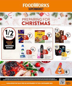 Foodworks Catalogue 30 Nov - 6 Dec 2022