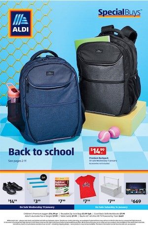 ALDI Catalogue Back To School Jan 11 2023